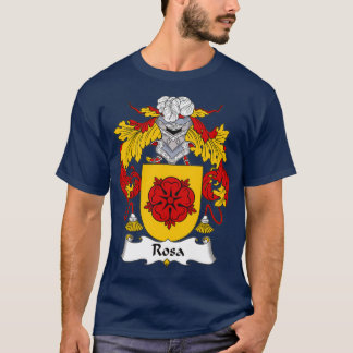 T-shirt Armoiries de Rosa Famille Crest