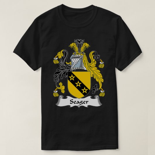 T-shirt Armoiries de Seager Famille Crest (Design devant)
