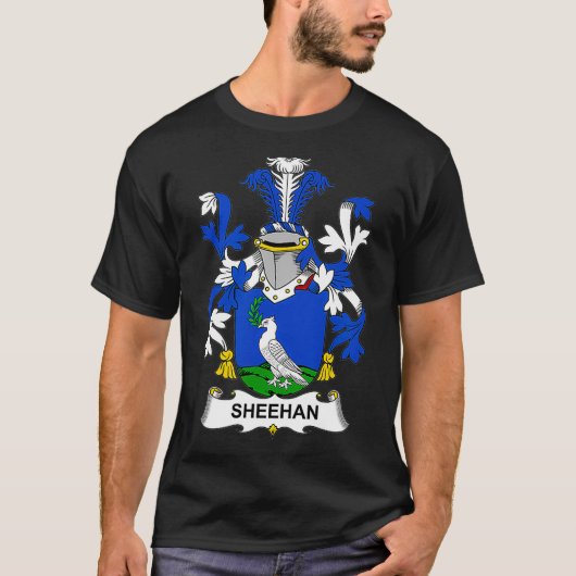 T-shirt Armoiries de Sheehan Family Crest (Devant)
