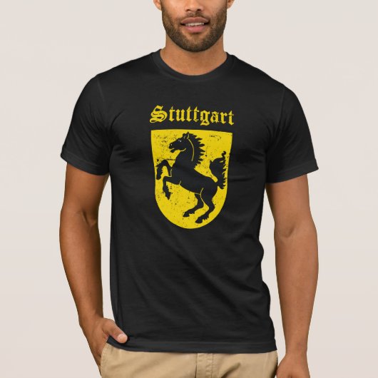 T-shirt Armoiries de Stuttgart (Devant)
