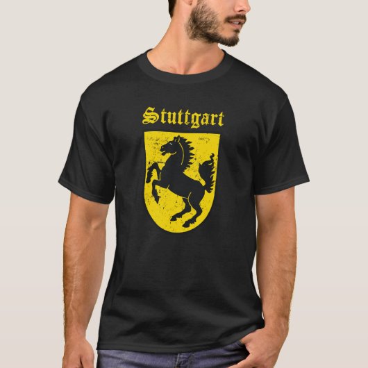 T-shirt Armoiries de Stuttgart (Devant)