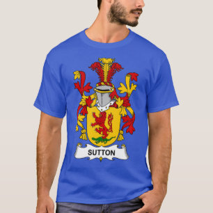 T-shirt Armoiries de Sutton Family Crest 1