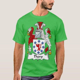 T-shirt Armoiries de Thorp Coat de famille Crest