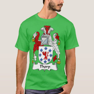 T-shirt Armoiries de Thorp Coat de famille Crest