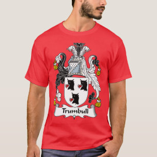 T-shirt Armoiries de Trumbull Armoiries de la famille 