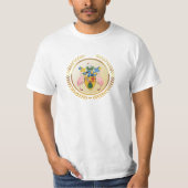 T-shirt Armoiries De Turks & Caicos (Devant)