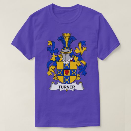 T-shirt Armoiries de Turner Crest Famille (Design devant)