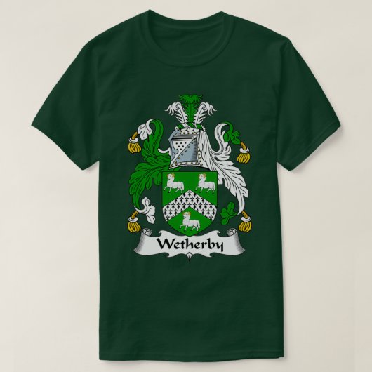 T-shirt Armoiries de Wetherby Famille Crest (Design devant)