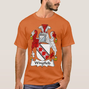 T-shirt Armoiries de Wingfield Armoiries de la famille Cre