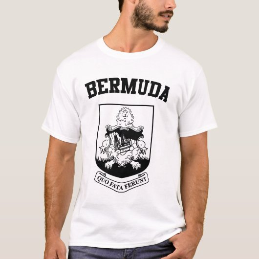 T-shirt Armoiries des Bermudes (Devant)
