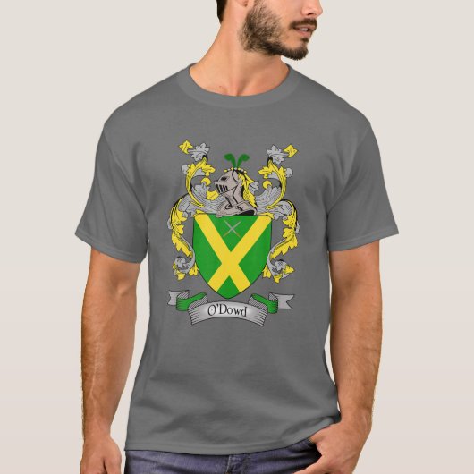 T-shirt Armoiries D'O'dowd | O'dowd Nom de famille Crest (Devant)