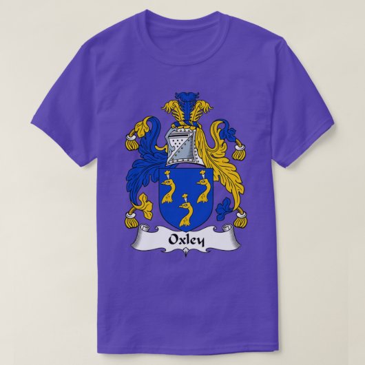 T-shirt Armoiries d'Oxley Family Crest (Design devant)