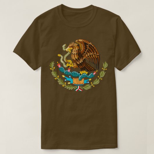T-shirt Armoiries du Mexique (Design devant)