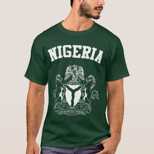 T-shirt Armoiries du Nigéria (Devant)