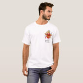 T-shirt Armoiries du pape Benoît XVI (Devant entier)