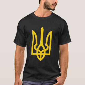 T-shirt Armoiries du symbole ukrainien trident.