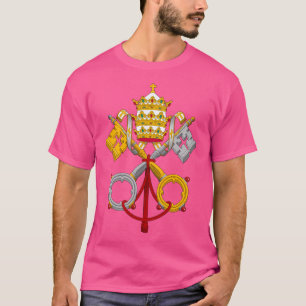 T-shirt Armoiries Papales Clés Traversées