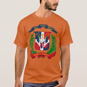 T-shirt Armoiries République Dominicaine Drapeau Dominica