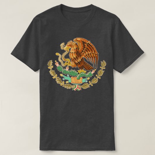 T-shirt Armoiries vintages du Mexique (Design devant)