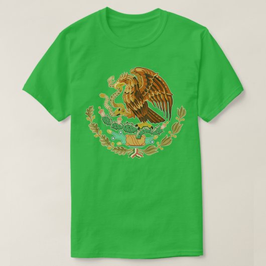 T-shirt Armoiries vintages du Mexique (Design devant)