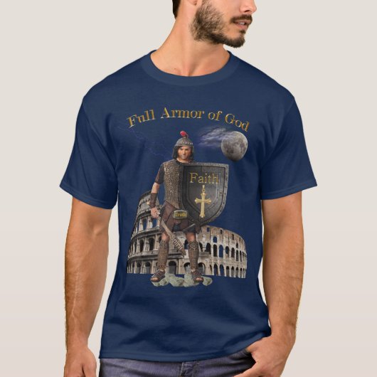 T-shirt Armure complète de DIEU (Devant)