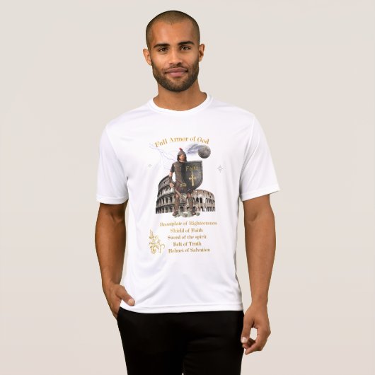 T-shirt Armure complète de DIEU (Devant entier)