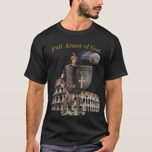 T-shirt Armure complète de DIEU (Devant)