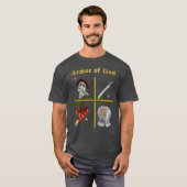 T-shirt Armure de Dieu (Devant entier)
