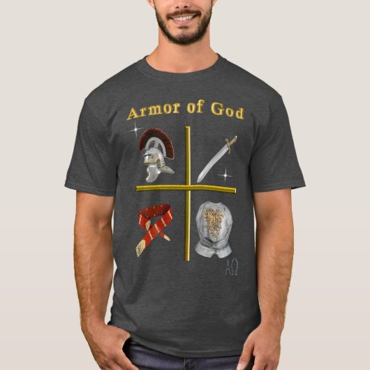 T-shirt Armure de Dieu (Devant)