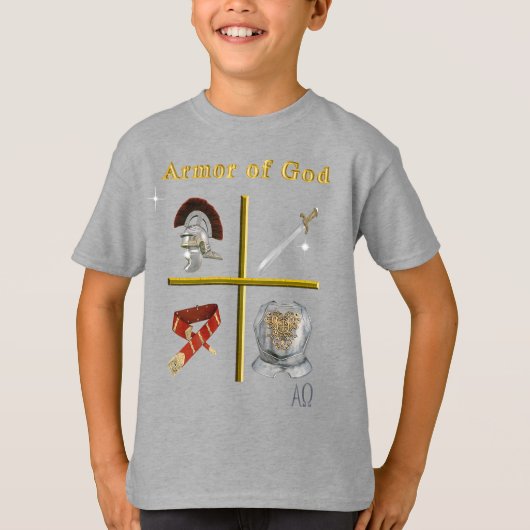 T-shirt Armure de Dieu (Devant)