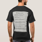 T-shirt Armure de Dieu (Dos)