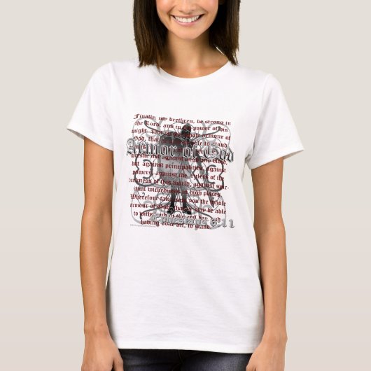 T-shirt Armure de Dieu Soldat (Devant)