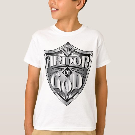 T-SHIRT ARMURE D'UN DIEU (Devant)