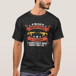 T-shirt Armurerie Arme Armurier Fabricant d'armes Citation