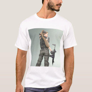 T-shirt Army Girl 5 - Impression d'art