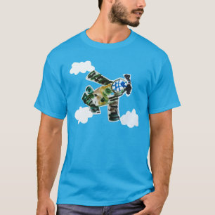T-shirt Army Jet "Art by Kids"