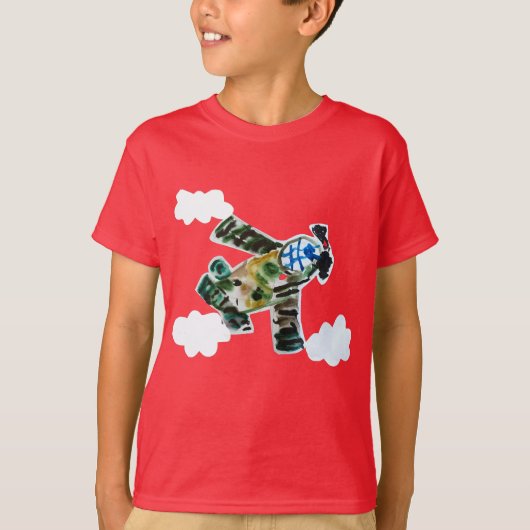 T-shirt Army Jet "Art by Kids" (Devant)