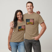 T-shirt Army Ranger School - Drapeau américain (Unisexe)