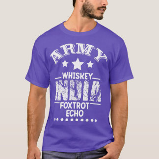T-shirt Army Whiskey India Fotrot Echo (WIFE)