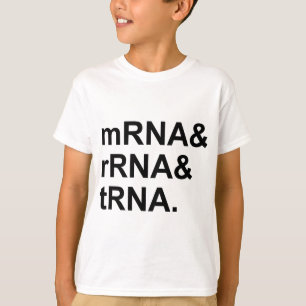 T-shirt ARNm ARNr ARNt Types d'ARN