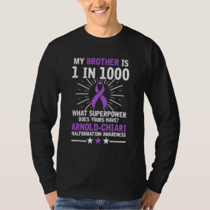 T-shirt Arnold Chiari Malformation Guerrier de santé