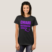 T-shirt Arnold Chiari Malformation Warrior Fight Awareness (Devant entier)