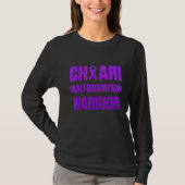 T-shirt Arnold Chiari Malformation Warrior Fight Awareness (Devant)