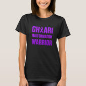 T-shirt Arnold Chiari Malformation Warrior Fight Awareness (Devant)