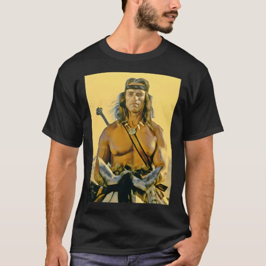 T-shirt Arnold Schwarzenegger, Conan le Barbare (Devant)