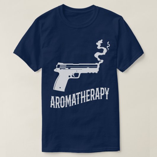 T-shirt Aromathérapie Drôle Propriétaire De Canon Cadeau (Design devant)