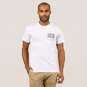 T-shirt Arome Amore - Tirage De Poche De Texte Créatif Pou (Devant entier)