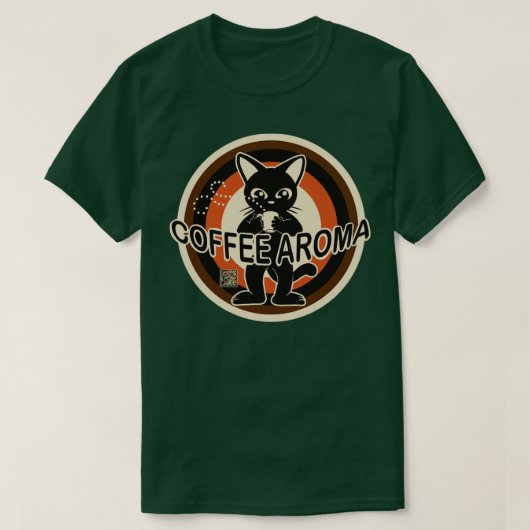 T-shirt Arôme de café (Design devant)