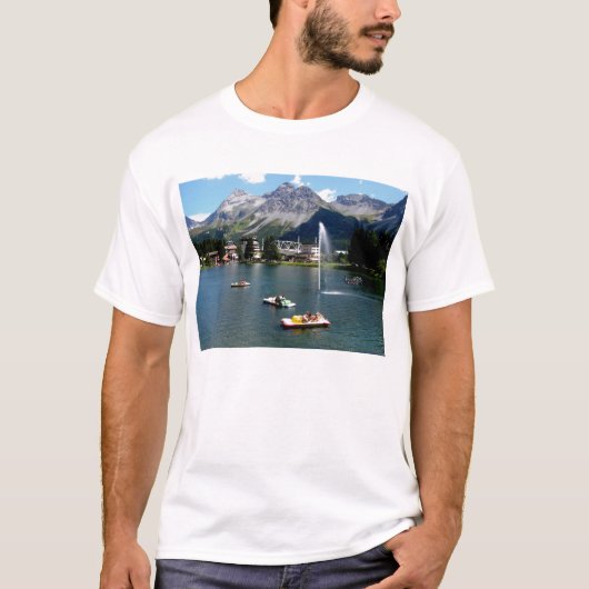 T-shirt Arosa en Suisse (Devant)