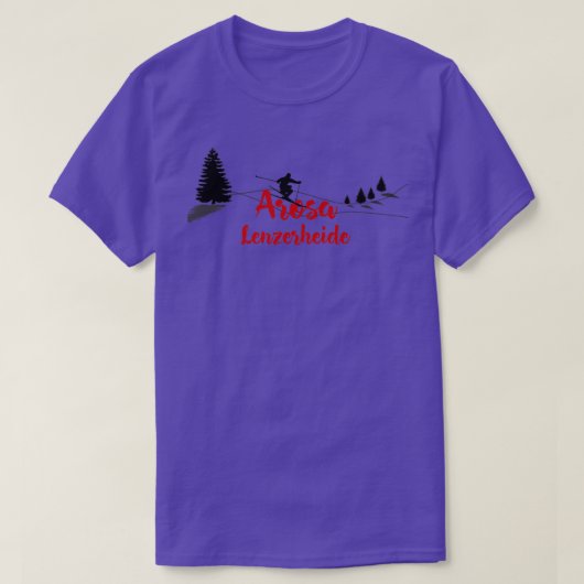 T-shirt Arosa Lenzerheide (Design devant)